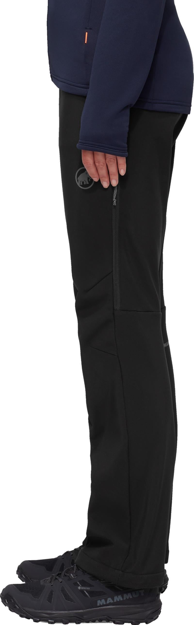 Runbold Winter SO Pants, Short - Womens - Black 4