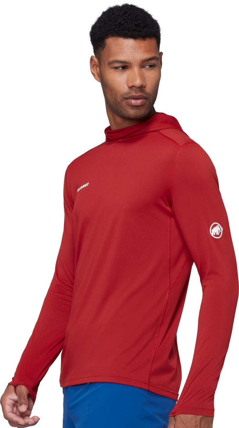 Selun FL Sun Hoody - Mens - dark mammut red 1