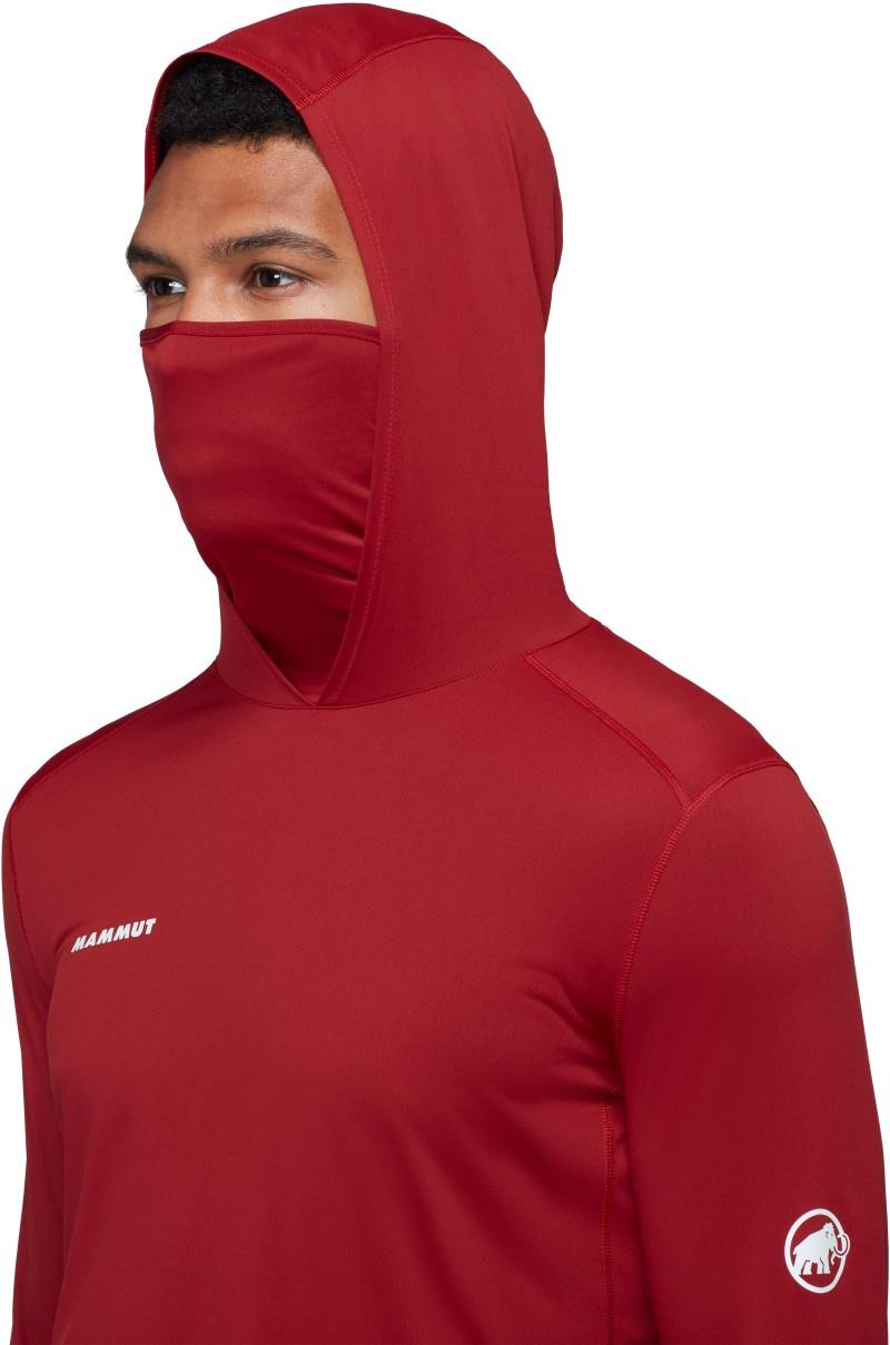 Selun FL Sun Hoody - Mens - dark mammut red 1