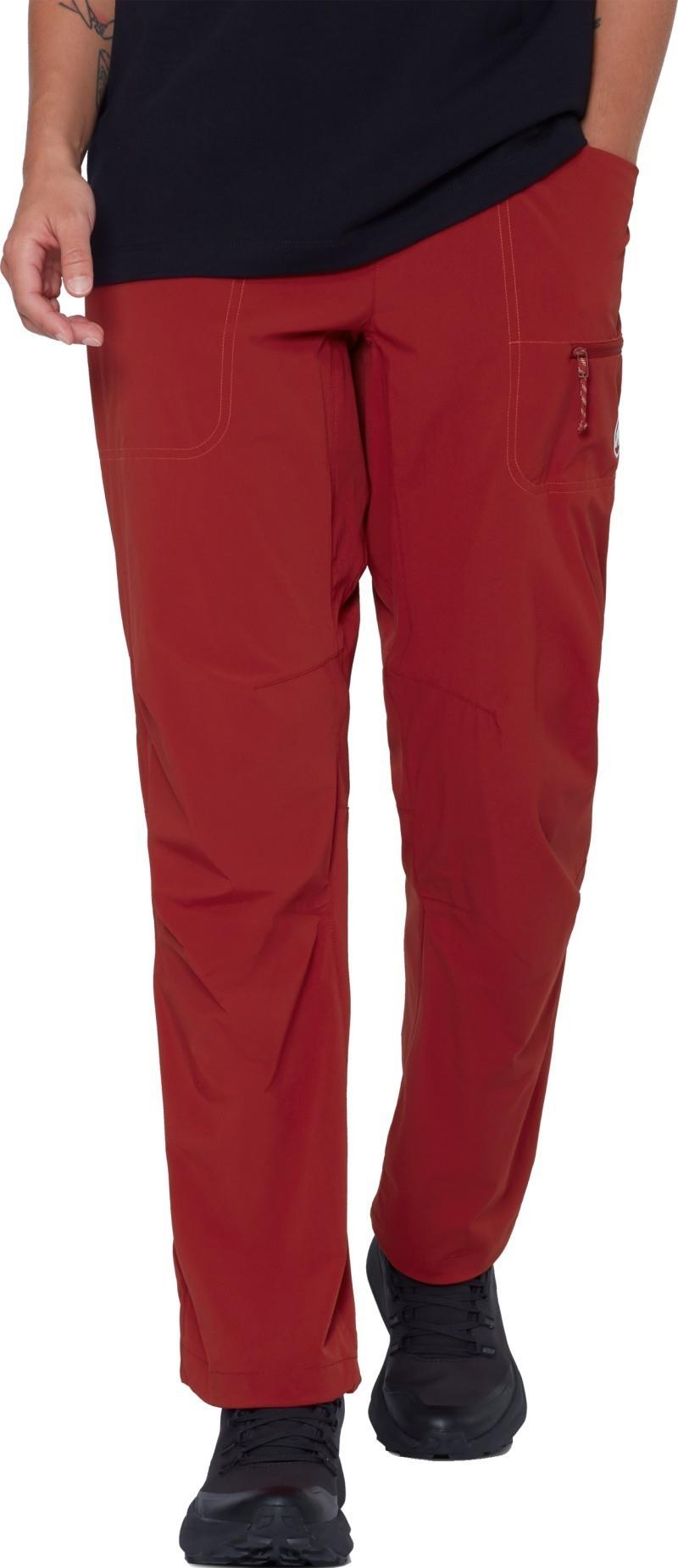 Sender Climbing Pants, Reg - Womens - dark mammut red 1