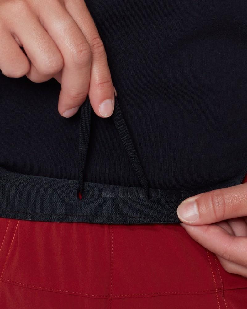 Sender Climbing Pants, Reg - Womens - dark mammut red 1