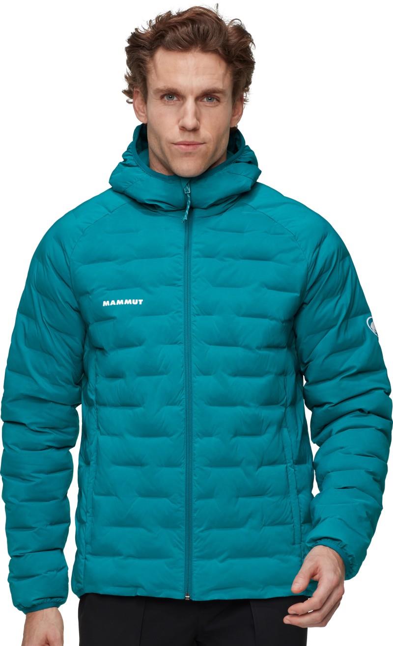 Sender IN Hooded Jacket - Mens - deep teal 1