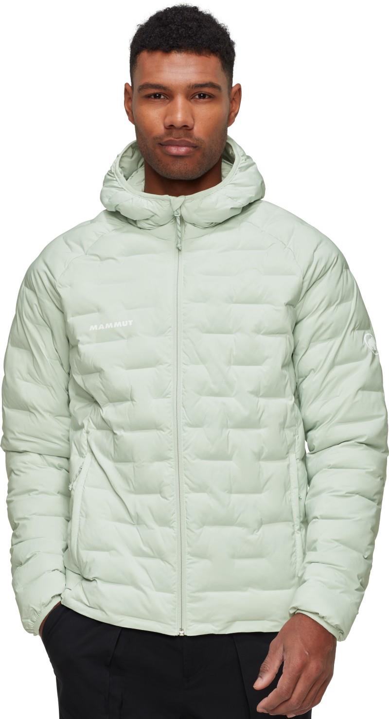 Sender IN Hooded Jacket - Mens - silver sage 1