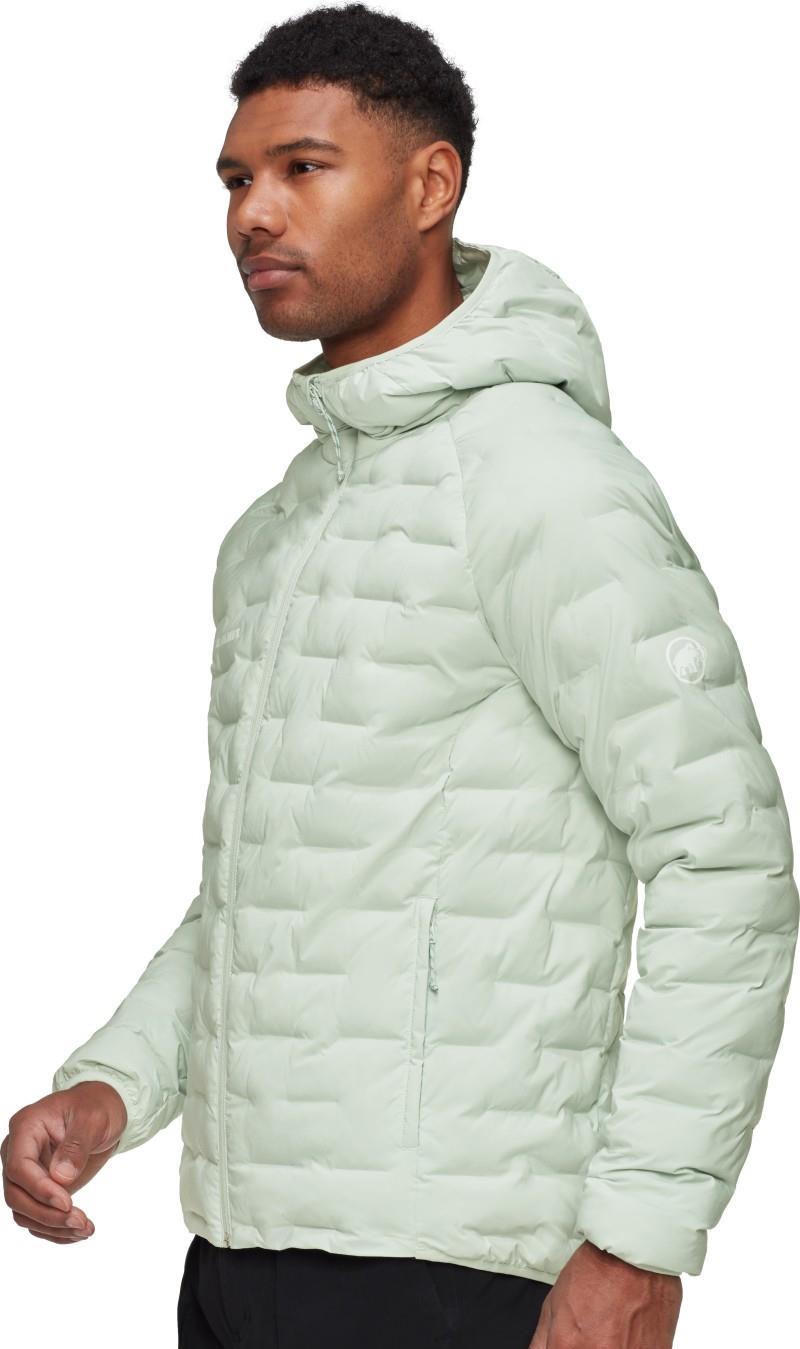 Sender IN Hooded Jacket - Mens - silver sage 1