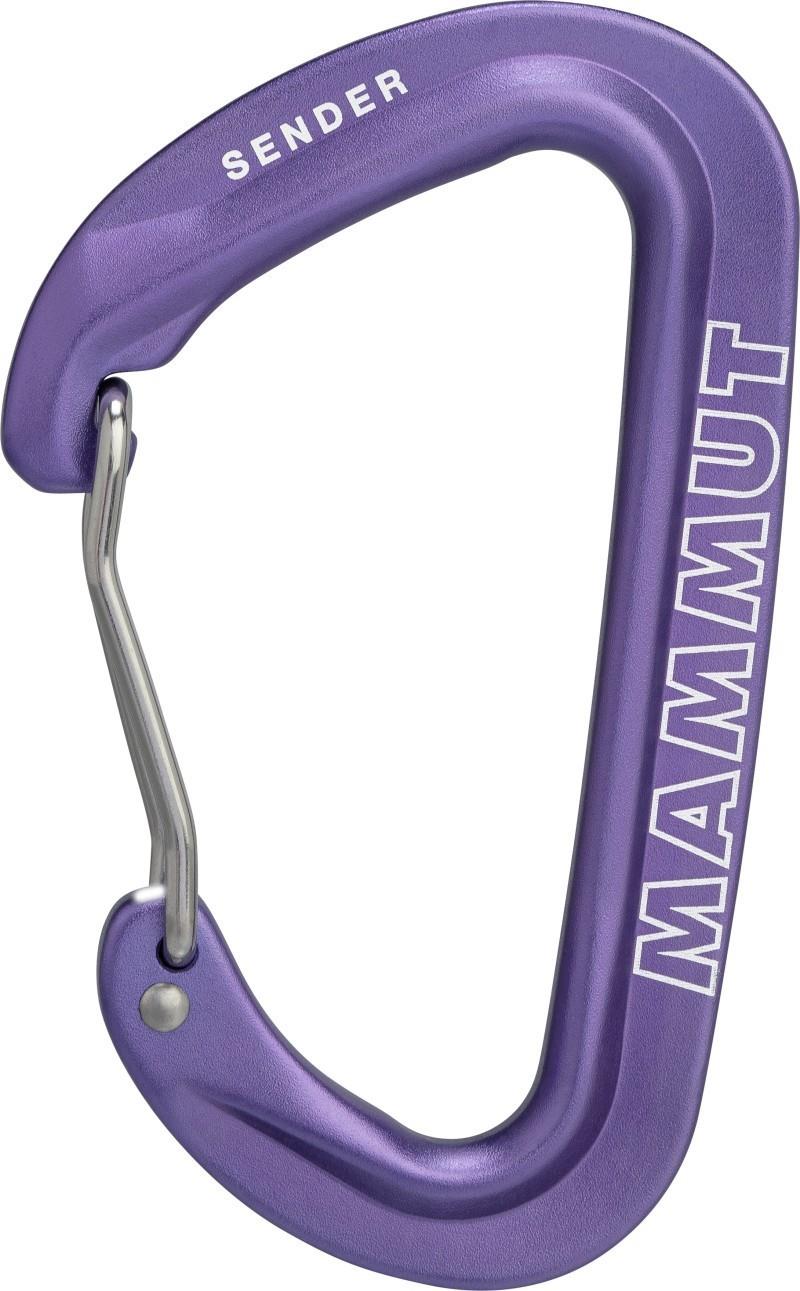 Sender Wire Carabiner - purple 1