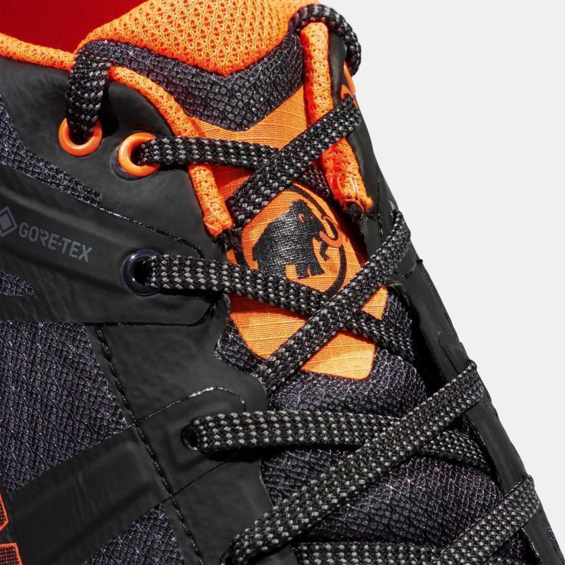 Sertig II Low GTX - Mens - Black / Vibrant Orange 3
