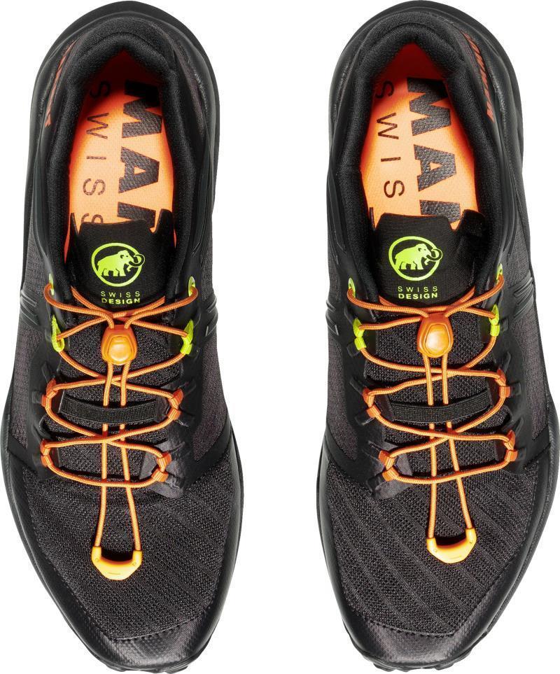 Sertig TR Low - Mens - Black / Dark Tangerine 3