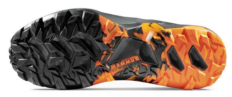 Sertig TR Low - Mens - Black / Dark Tangerine 5