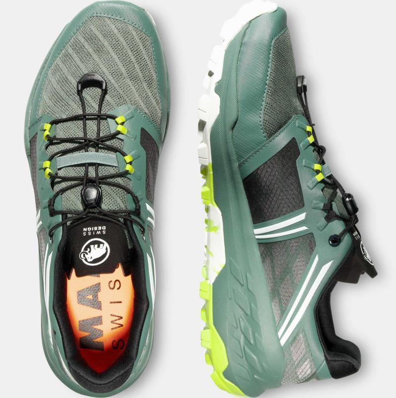 Sertig TR Low - Mens - Dark Jade / White 3
