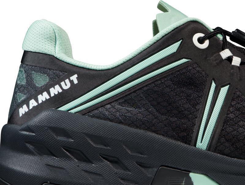 Sertig TR Low - Womens - Black / Neo Mint 6