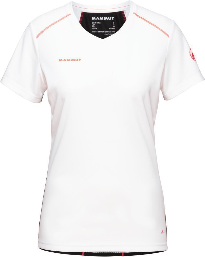 Sertig T-Shirt - Womens - White / Black / Vibrant Orange 1