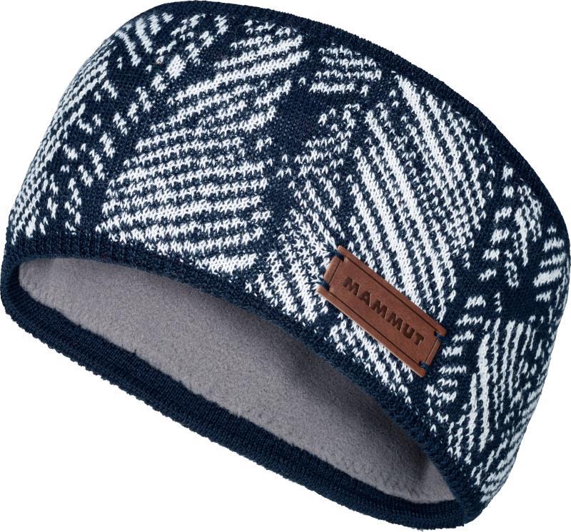Snow Headband - marine / white 1