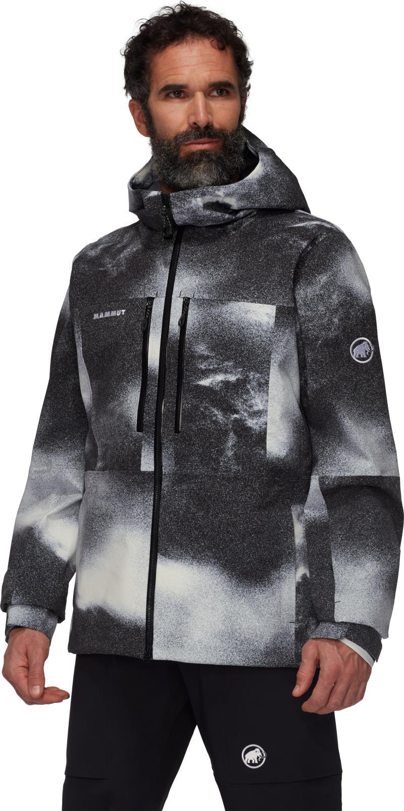 Stoney HS Hooded Jacket - GRAIN - Mens - Black 1