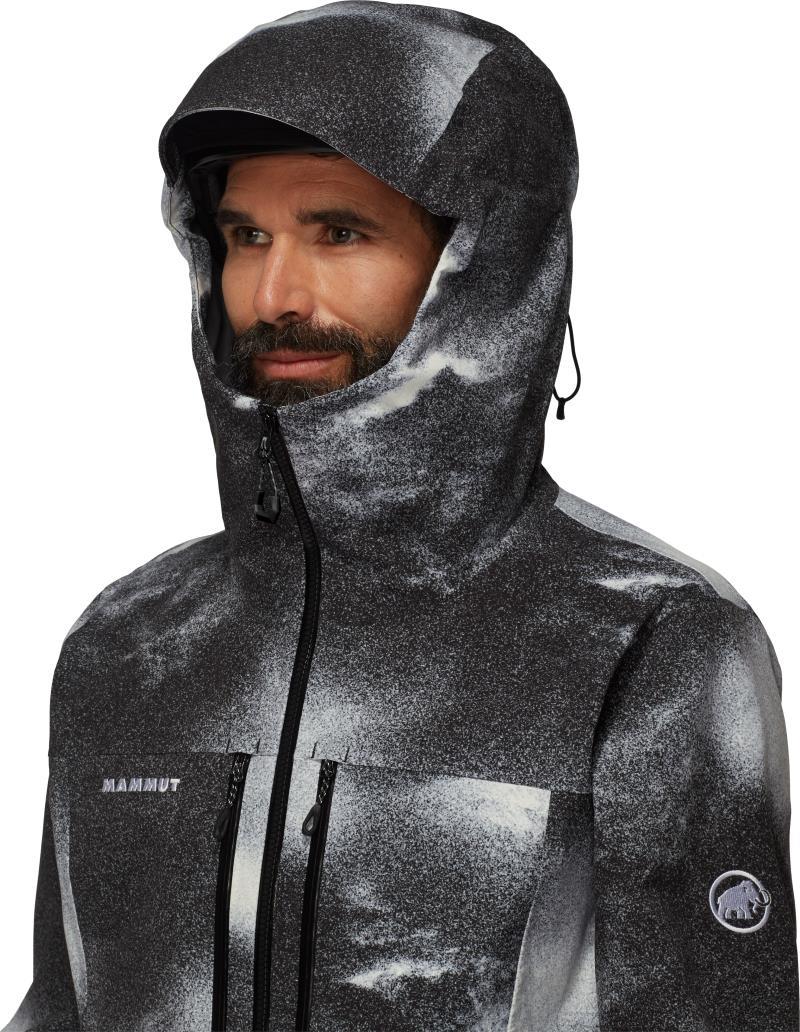 Stoney HS Hooded Jacket - GRAIN - Mens - Black 3