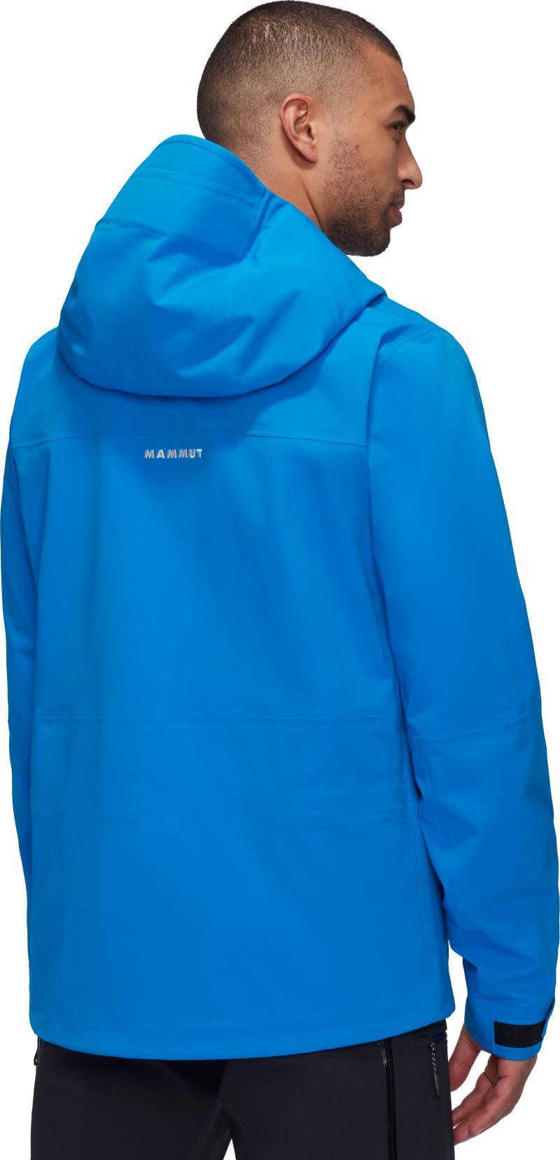 Stoney HS Hooded Jacket - Mens - Glacier Blue / Black 2