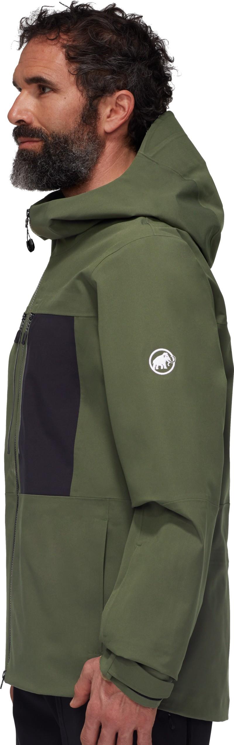 Stoney HS Hooded Jacket - Mens - dark marsh / black 1