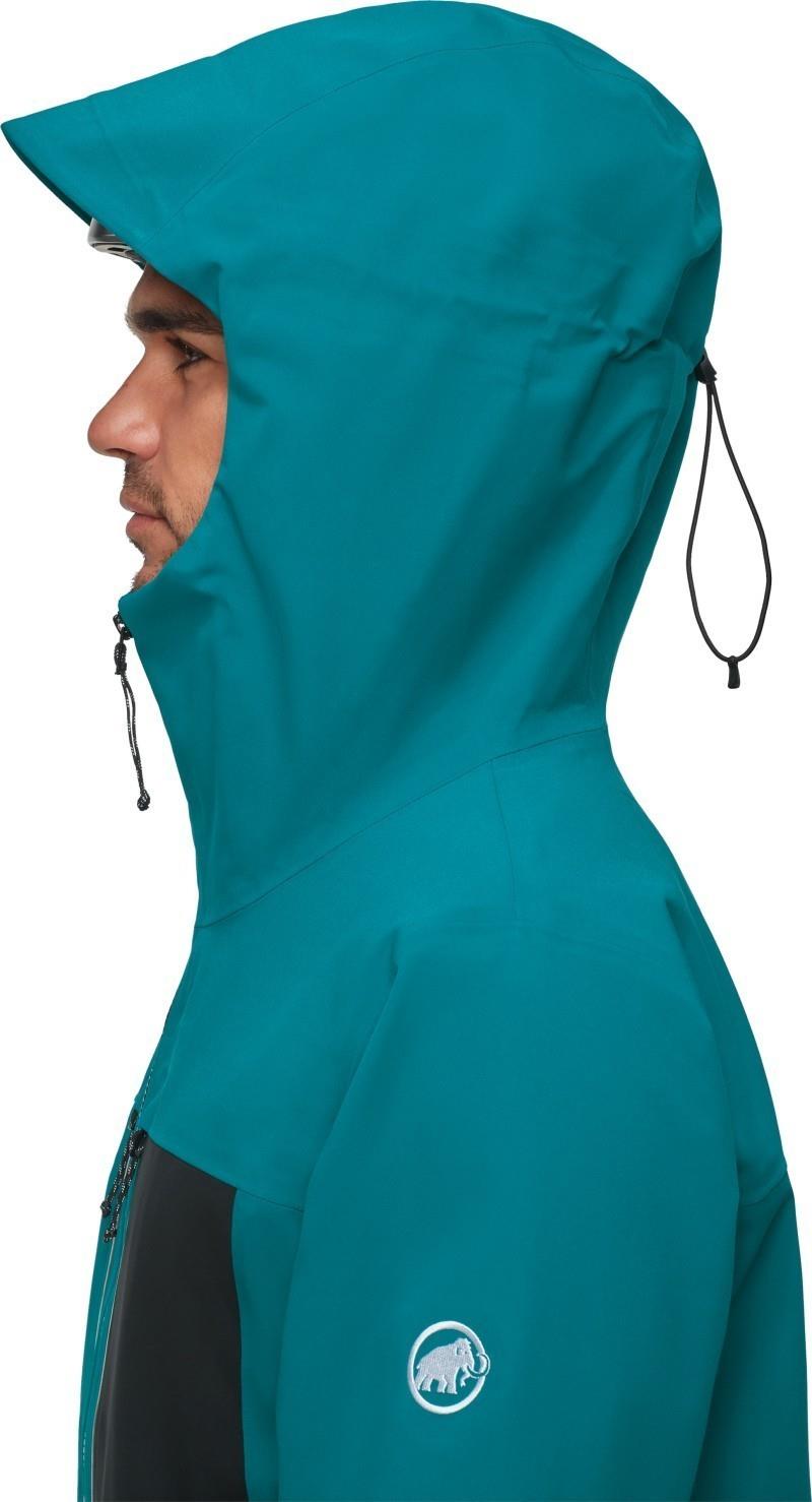 Stoney HS Hooded Jacket - Mens - deep teal / black 1