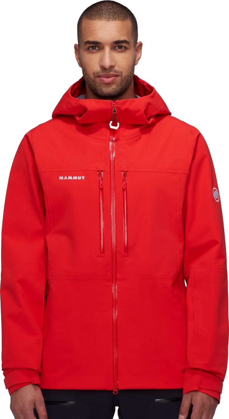 Stoney HS Hooded Jacket - Mens - mammut red 1