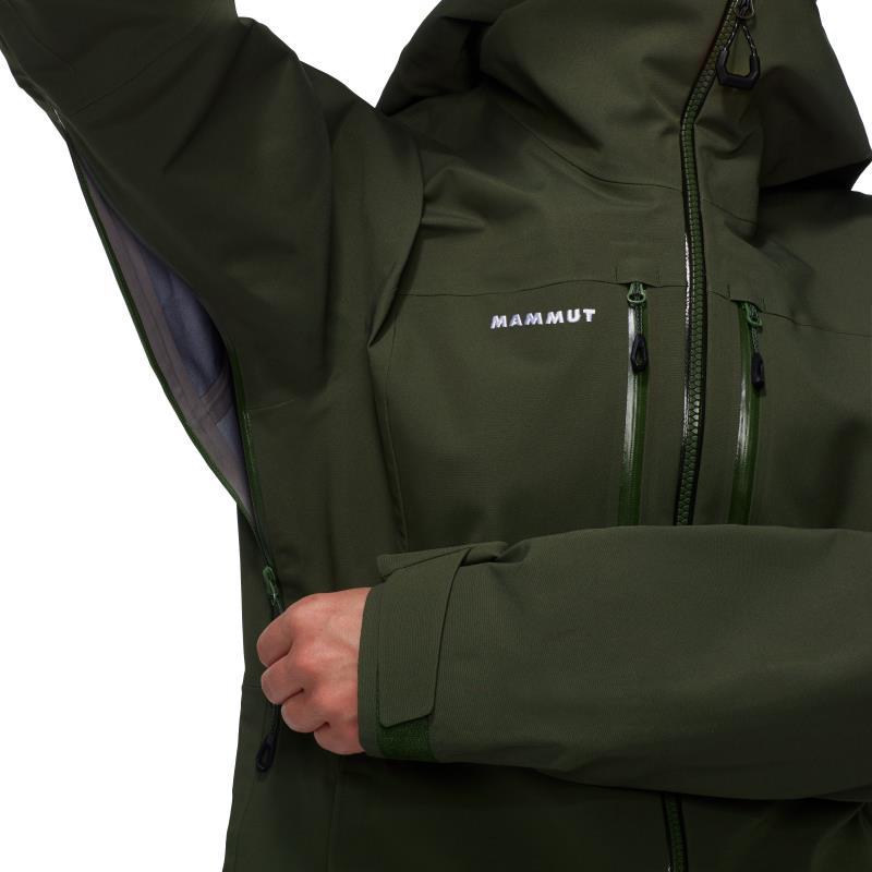Stoney HS Hooded Jacket - Womens - Dark Marsh 3