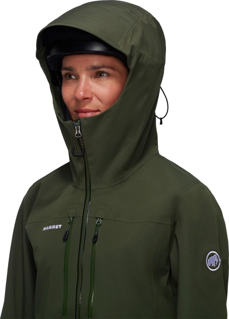 Stoney HS Hooded Jacket - Womens - dark marsh 1
