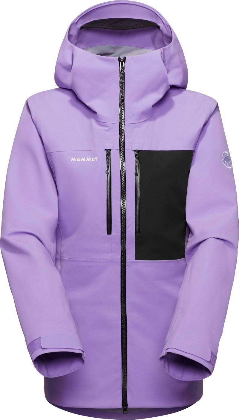 Stoney HS Hooded Jacket - Womens - lavandin / black 1
