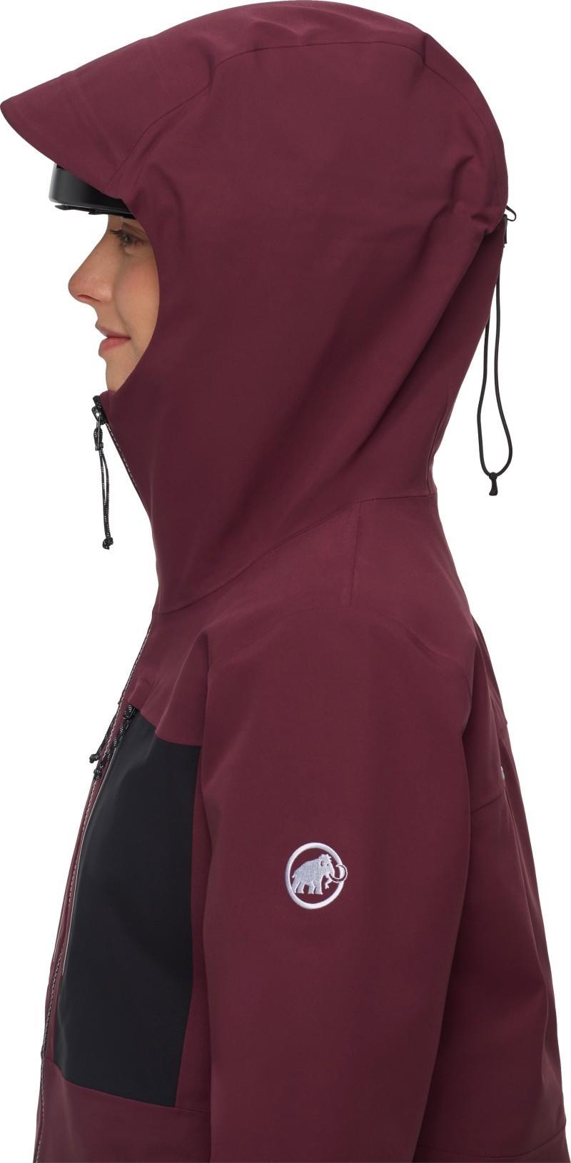 Stoney HS Hooded Jacket - Womens - vin / black 1