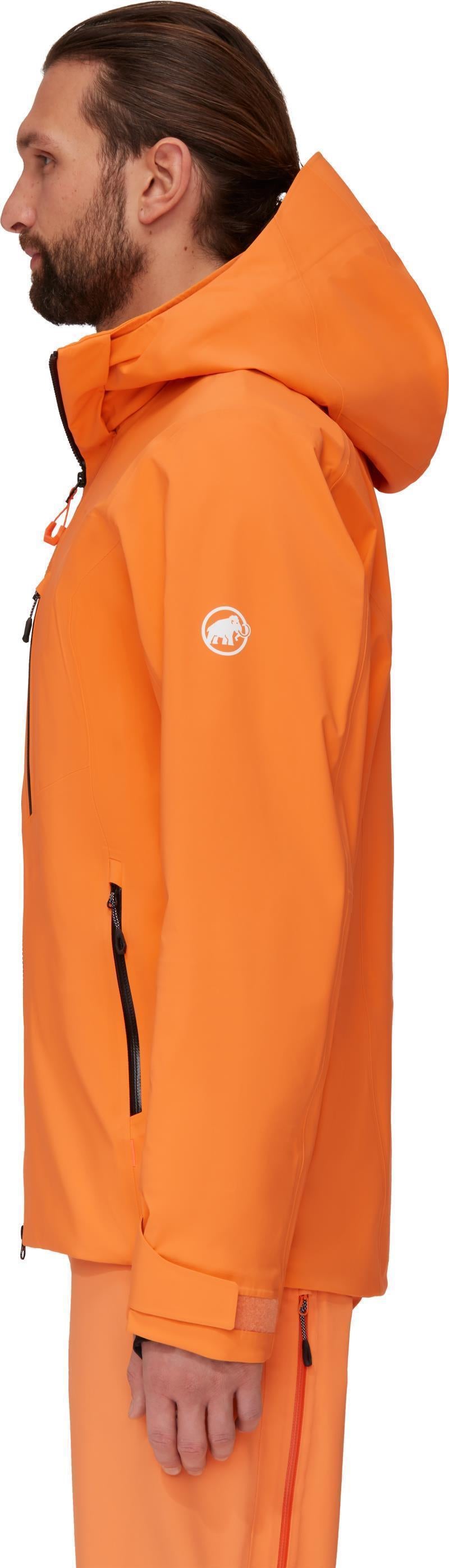 Stoney HS Jacket - Mens - Tangerine / Black 3