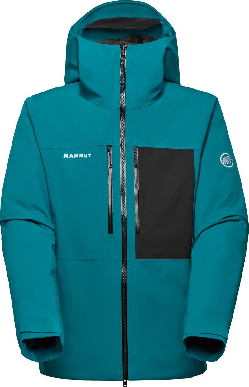 Stoney HS Thermo Hooded Jacket - Mens - deep teal / black 1