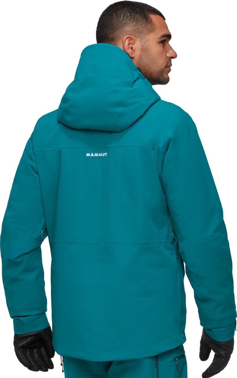 Stoney HS Thermo Hooded Jacket - Mens - deep teal / black 1