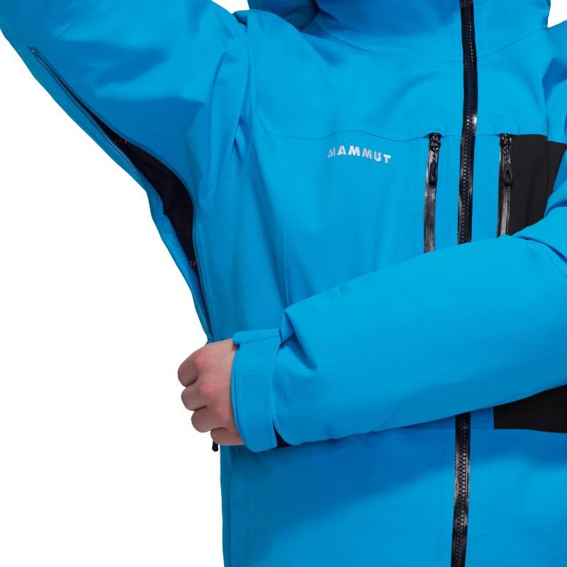 Stoney HS Thermo Hooded Jacket - Mens - glacier blue / black 1