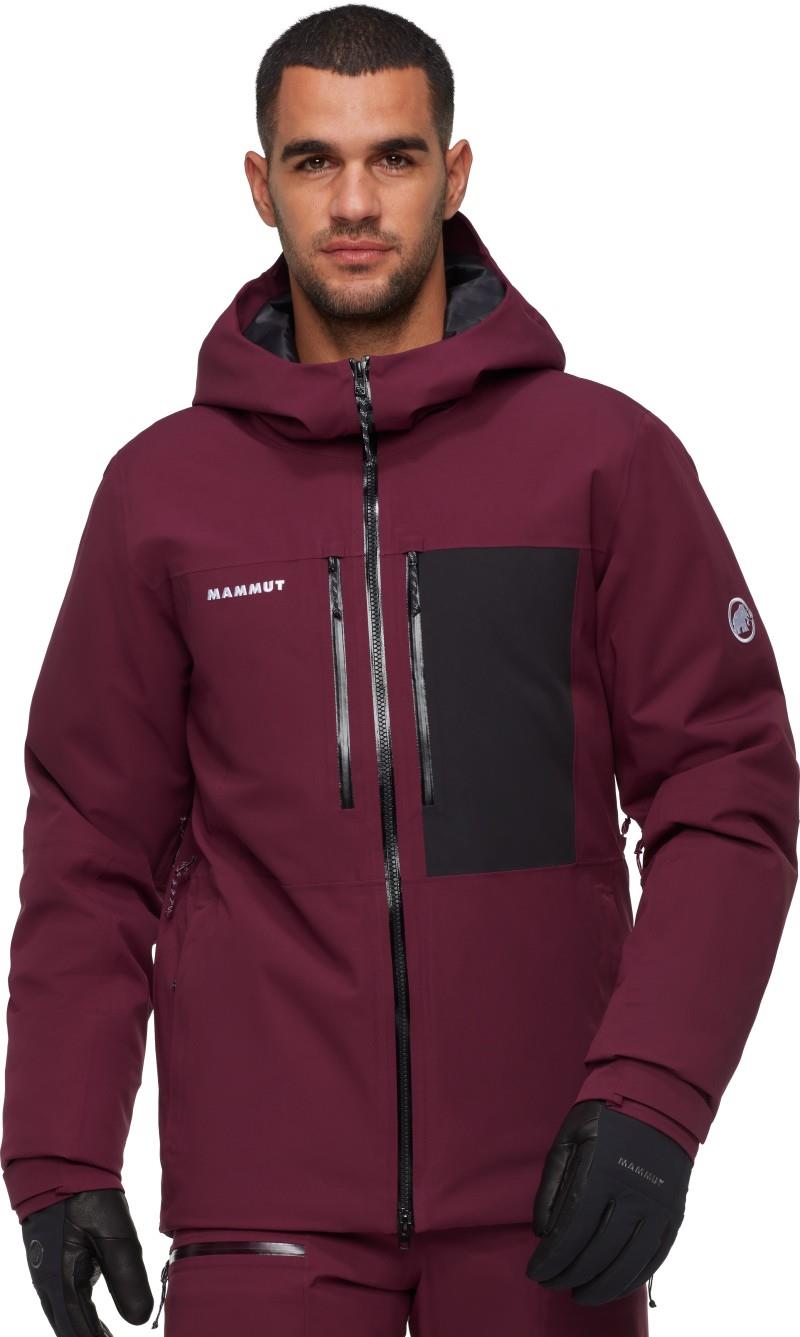 Stoney HS Thermo Hooded Jacket - Mens - vin / black 1