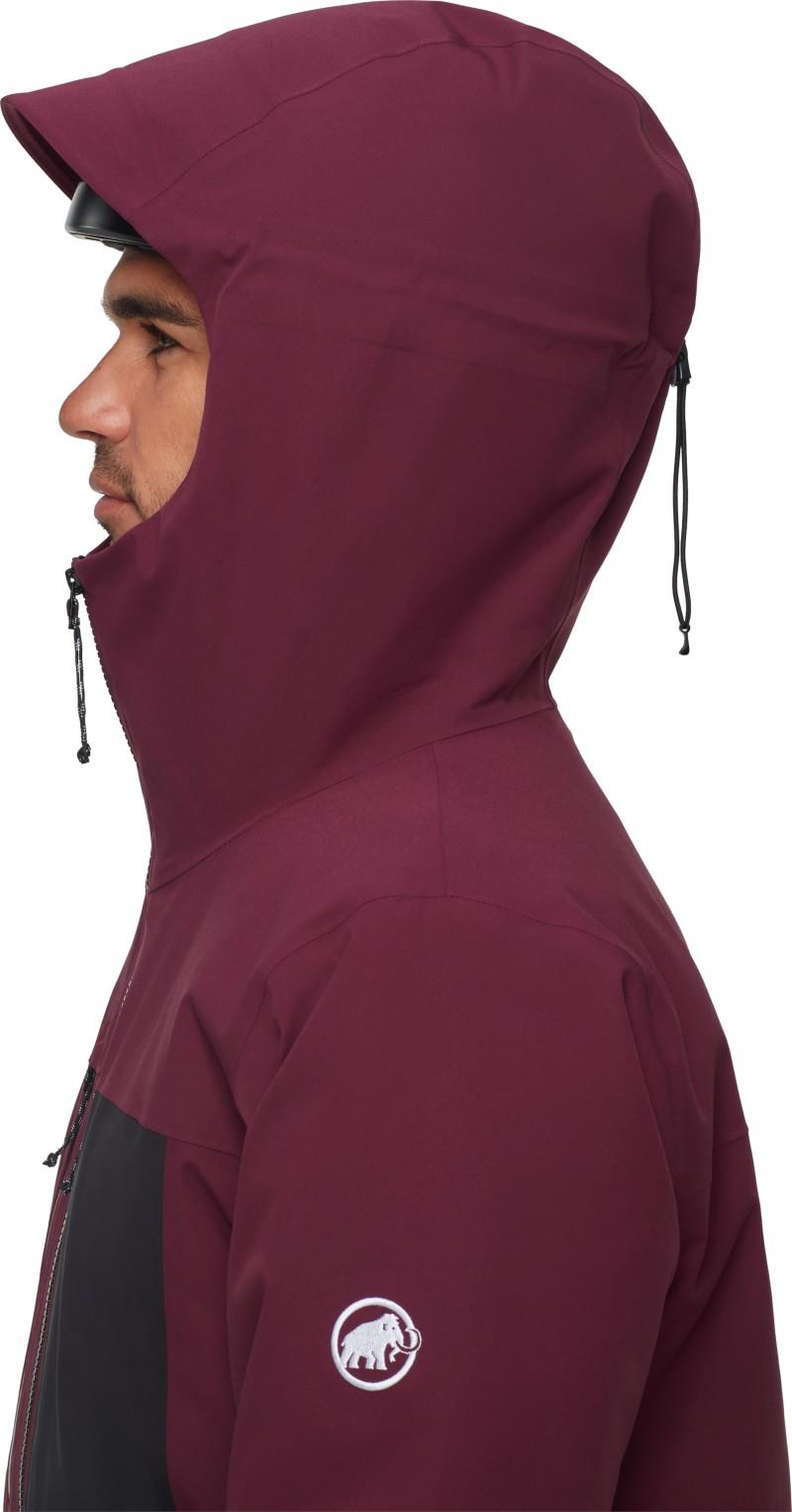 Stoney HS Thermo Hooded Jacket - Mens - vin / black 1