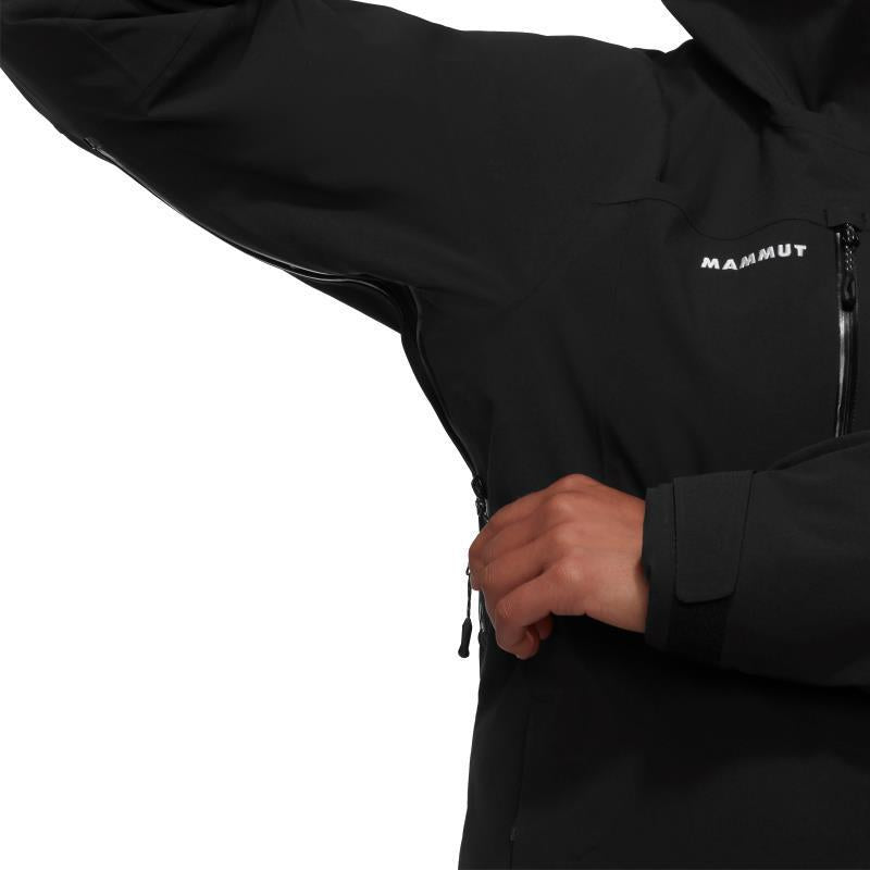Stoney HS Thermo Hooded Jacket - Womens - Black 3