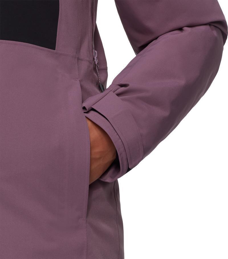 Stoney HS Thermo Hooded Jacket - Womens - Flux / Black 4