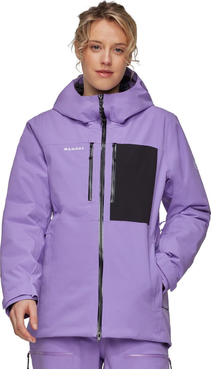 Stoney HS Thermo Hooded Jacket - Womens - lavandin / black 1