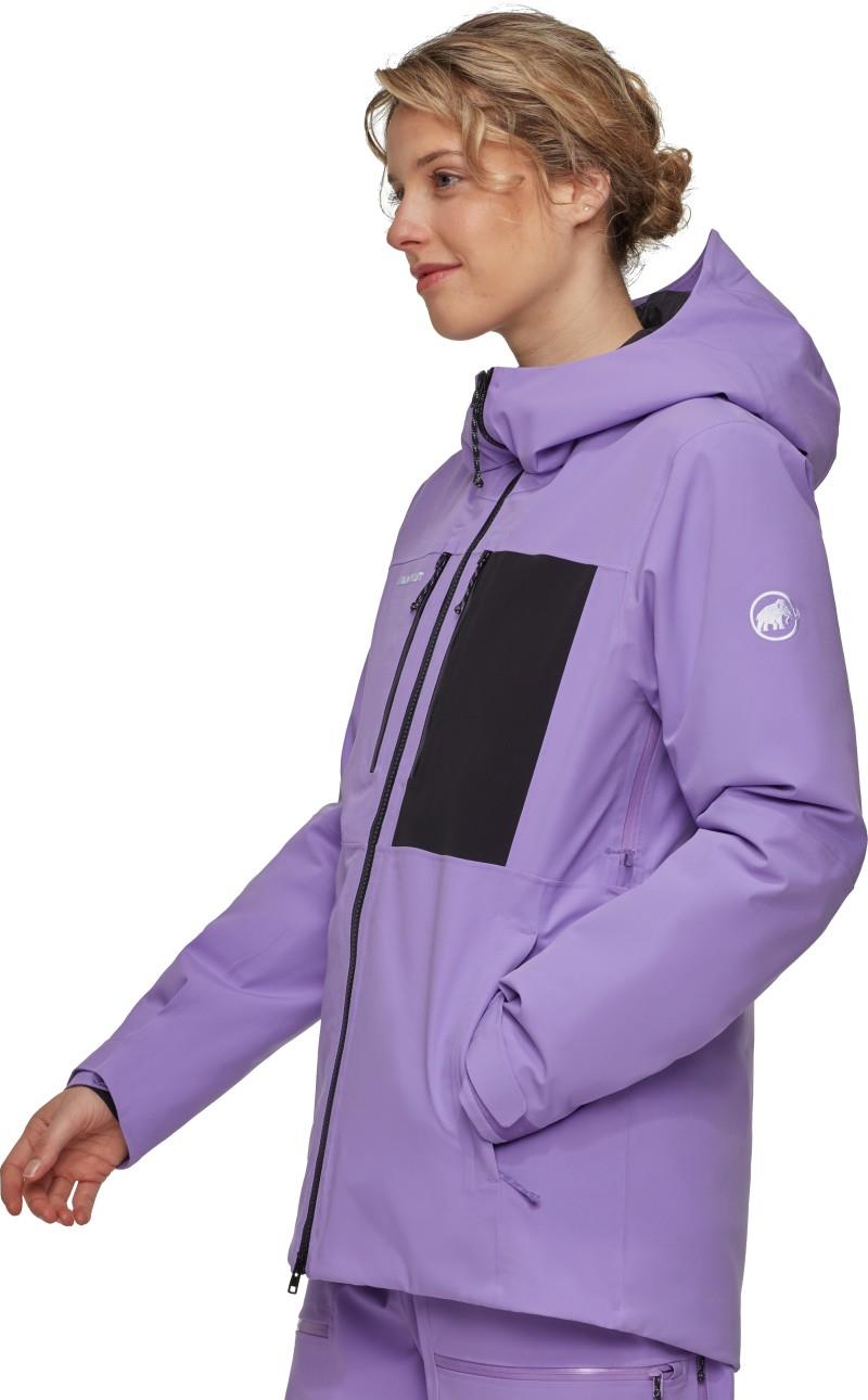 Stoney HS Thermo Hooded Jacket - Womens - lavandin / black 1