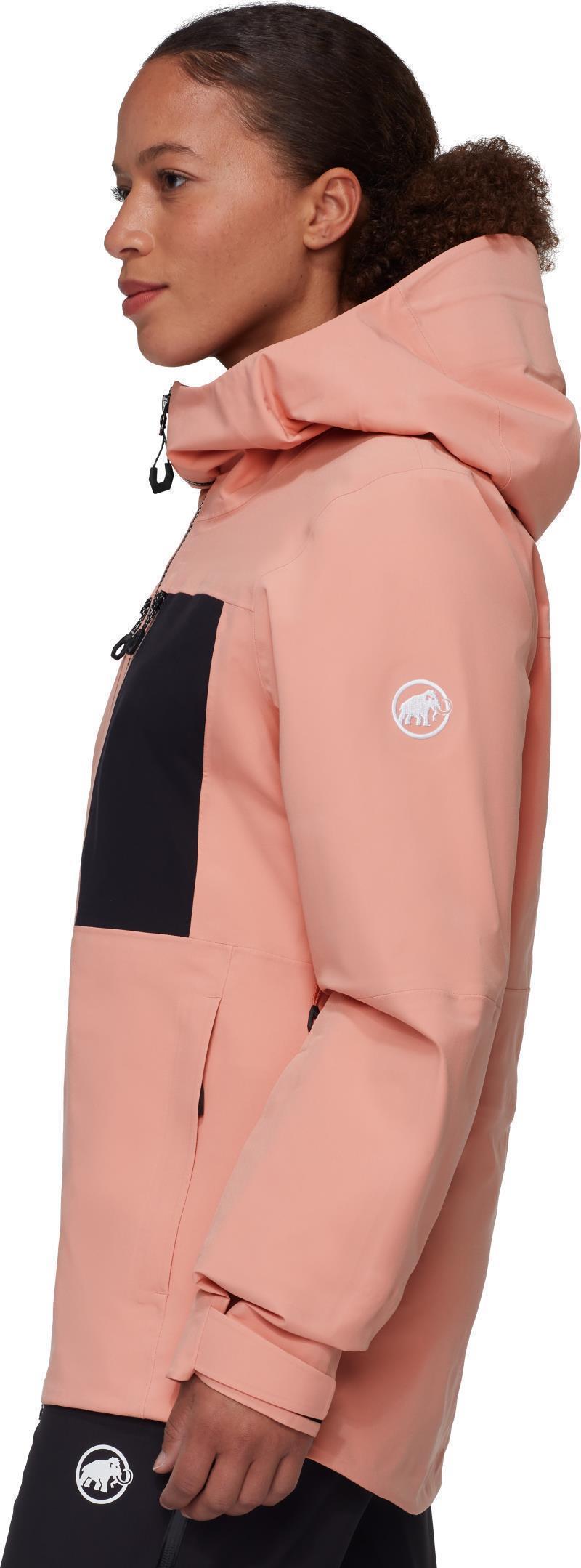 Stoney HS Thermo Hooded Jacket - Womens - quartz dust / black 1