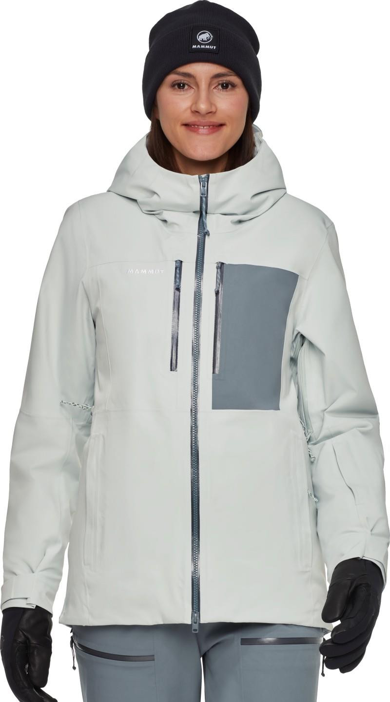 Stoney HS Thermo Hooded Jacket - Womens - silver sage / strata 1