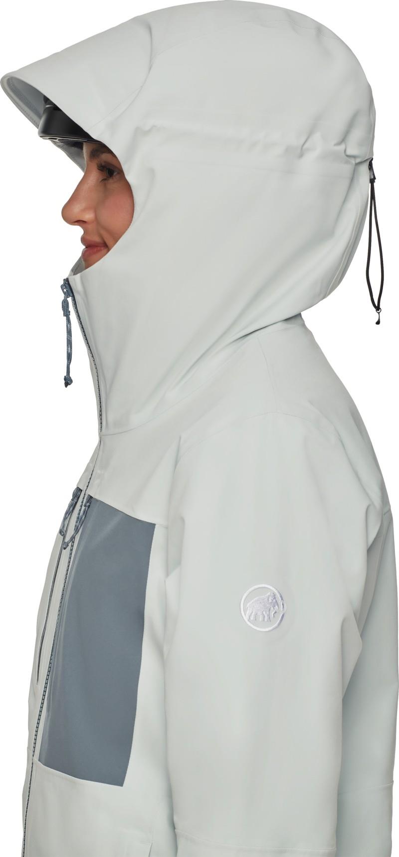 Stoney HS Thermo Hooded Jacket - Womens - silver sage / strata 1