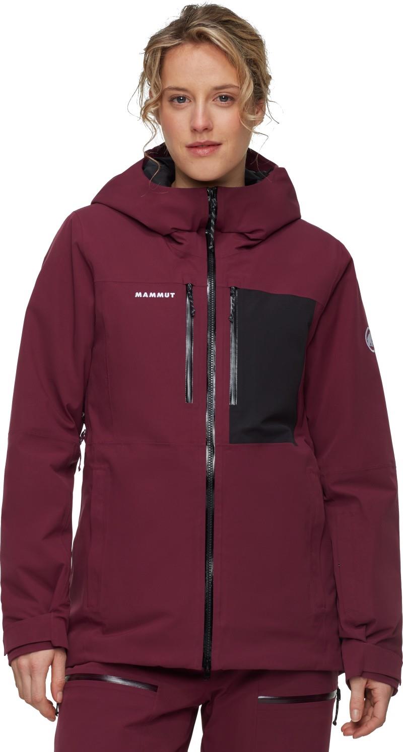 Stoney HS Thermo Hooded Jacket - Womens - vin / black 1