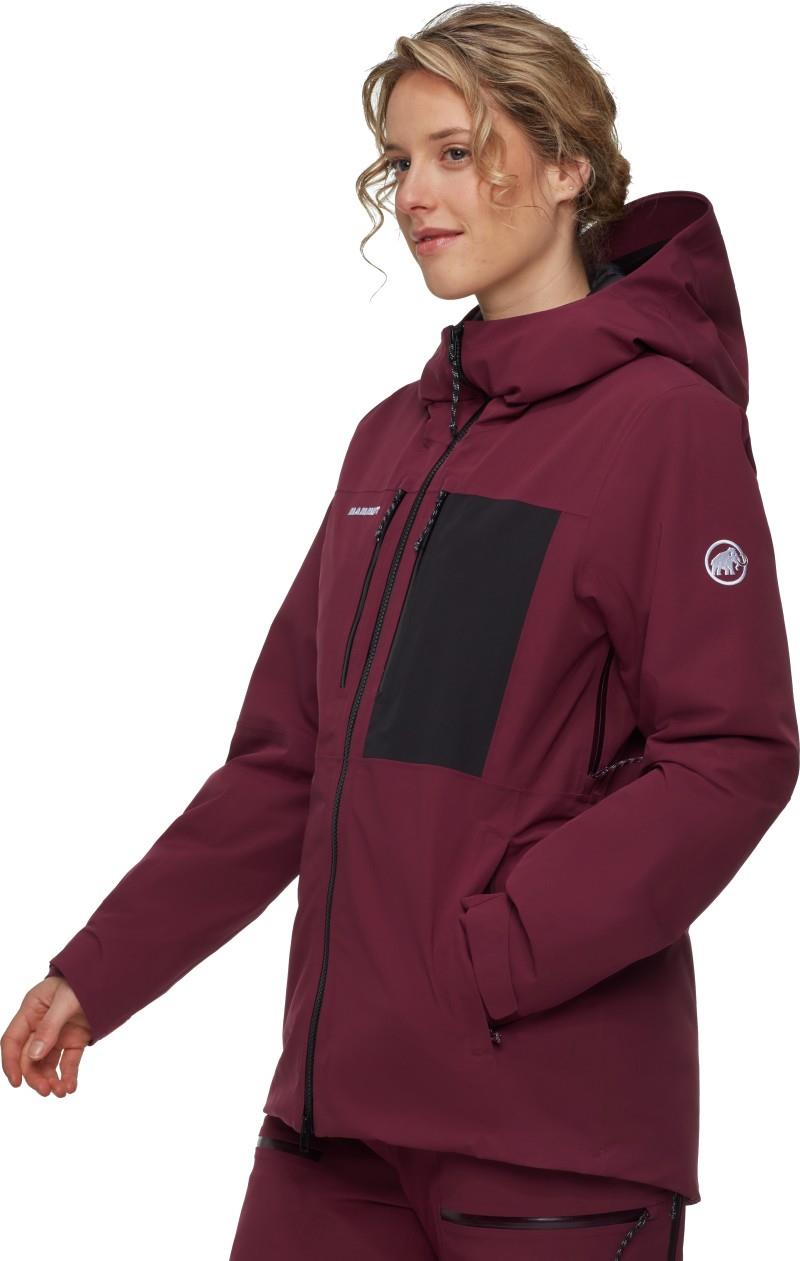 Stoney HS Thermo Hooded Jacket - Womens - vin / black 1