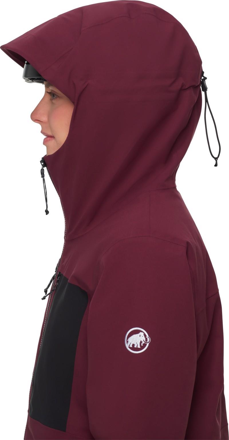 Stoney HS Thermo Hooded Jacket - Womens - vin / black 1