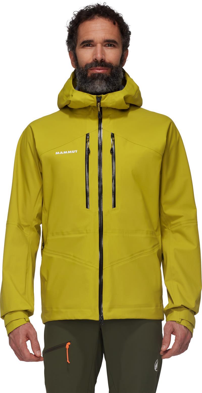 Taiss HS Hooded Jacket - Mens - Aura / Black 2