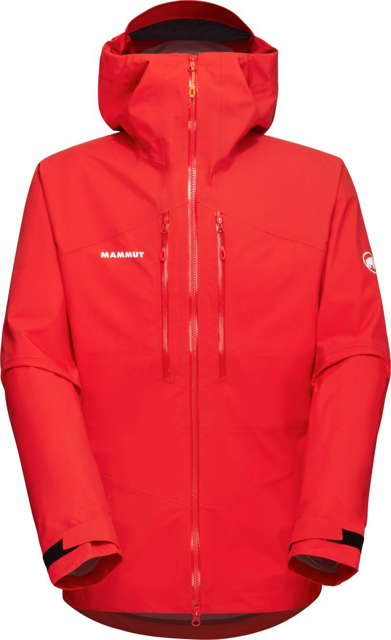 Taiss HS Hooded Jacket - Mens - Mammut Red 1
