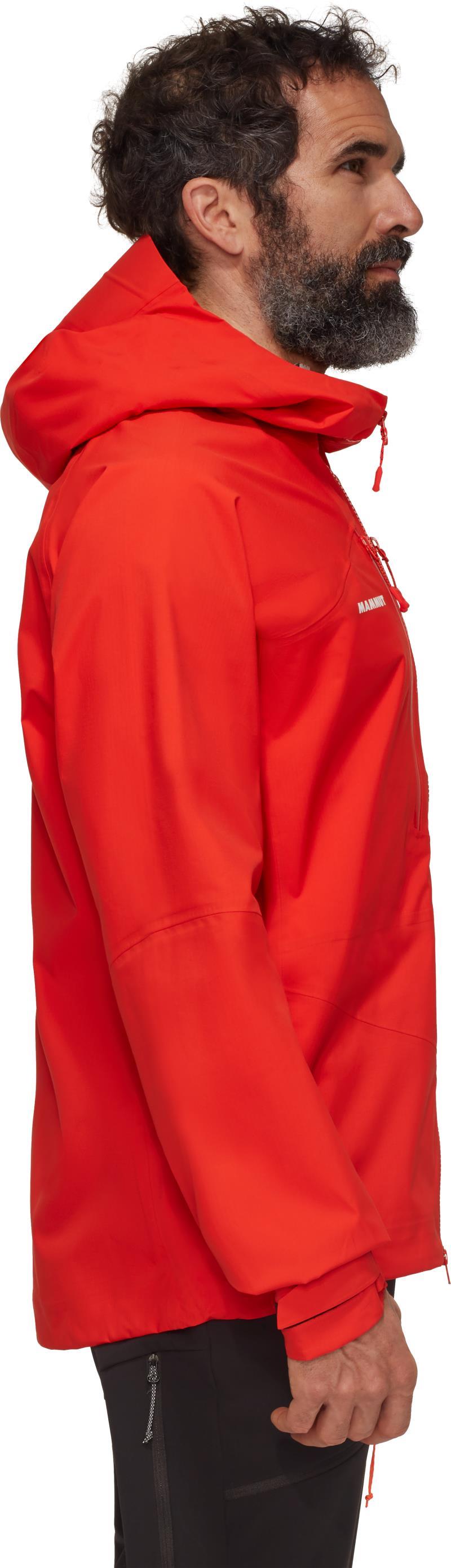 Taiss HS Hooded Jacket - Mens - Mammut Red 4