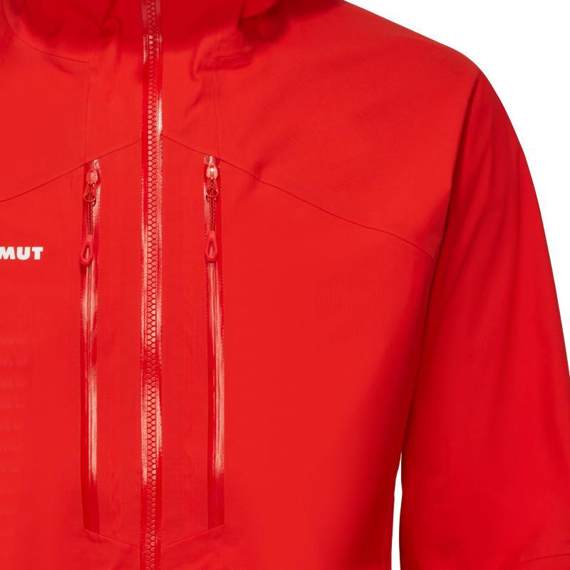 Taiss HS Hooded Jacket - Mens - Mammut Red 9