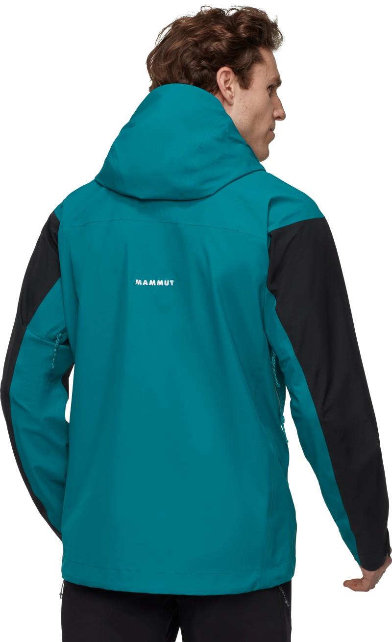 Taiss HS Hooded Jacket - Mens - deep teal / black 1
