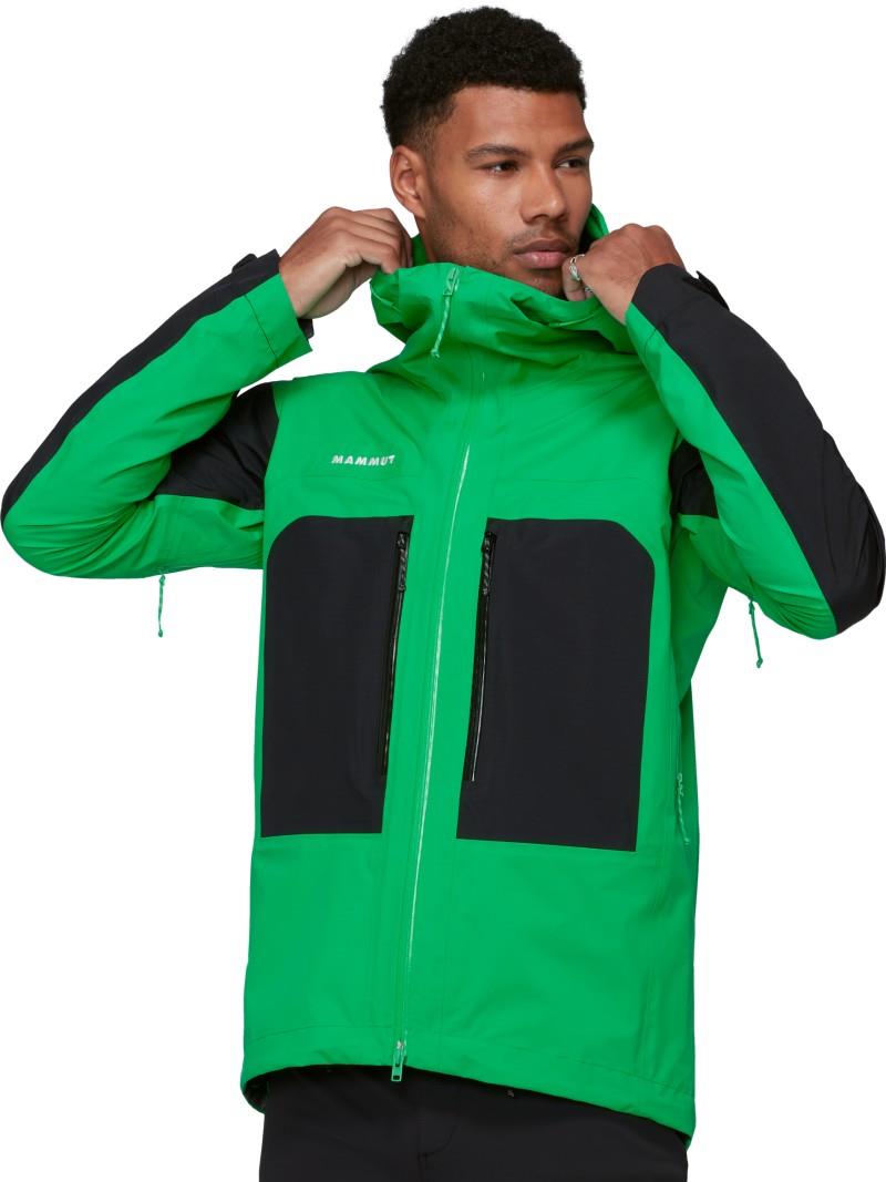Taiss HS Hooded Jacket - Mens - pinea / black 1