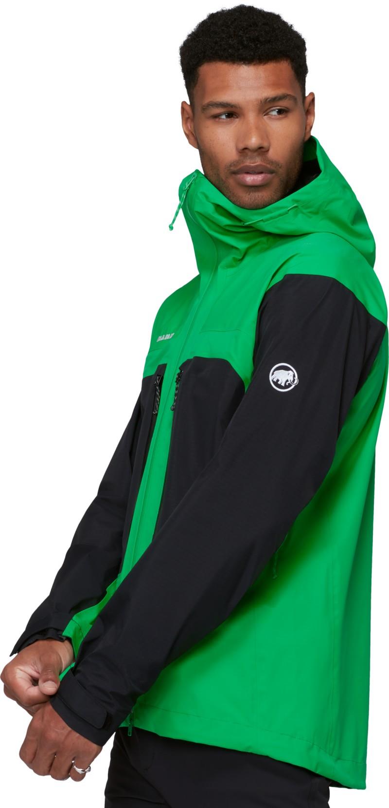 Taiss HS Hooded Jacket - Mens - pinea / black 1