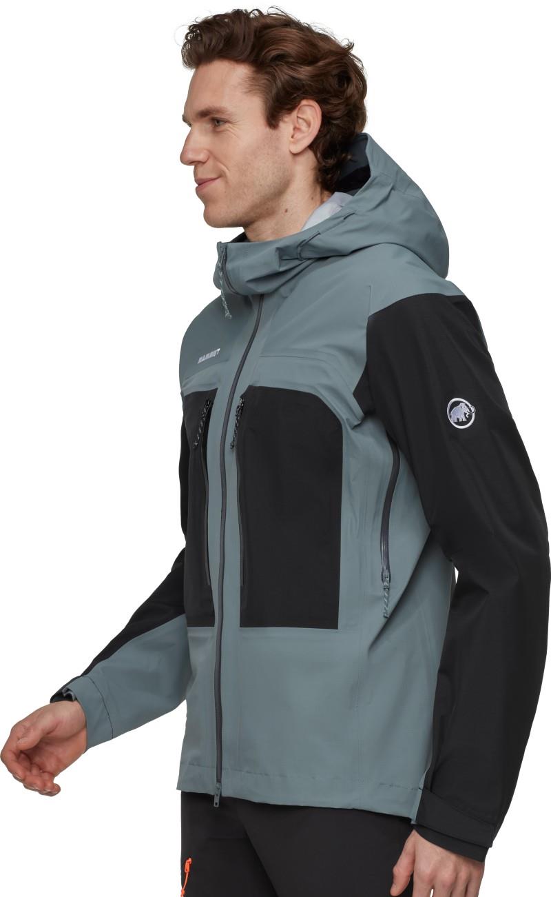 Taiss HS Hooded Jacket - Mens - strata / black 1